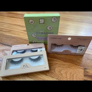 🎈SOLD🎈3 lash sets and 1 eyeshadow palette